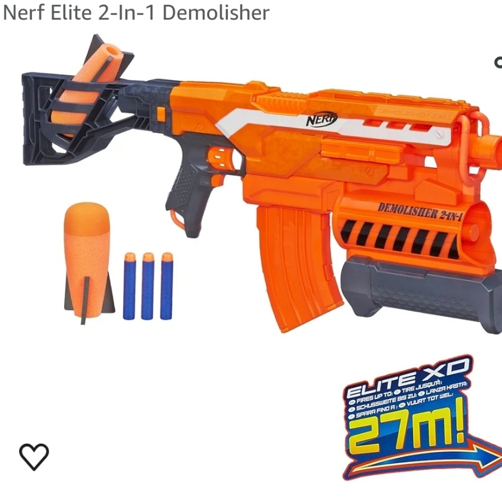 Nerf 2-in-1 Elite Demolisher